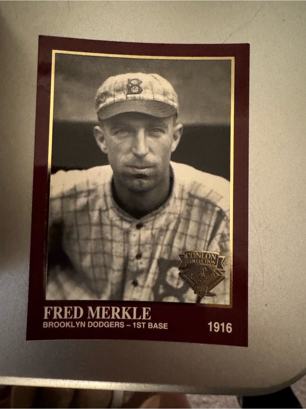 The Sporting News 1994 Conlon Collection Base Set Fred Merkle #1260 Dodgers